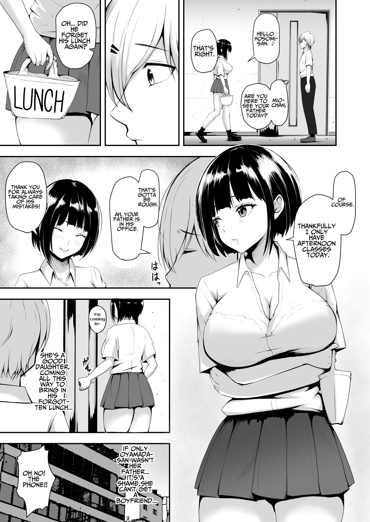 Hentai Manga Comic-Share Pussy ~Until The Boss's Daughter Falls~-Read-5